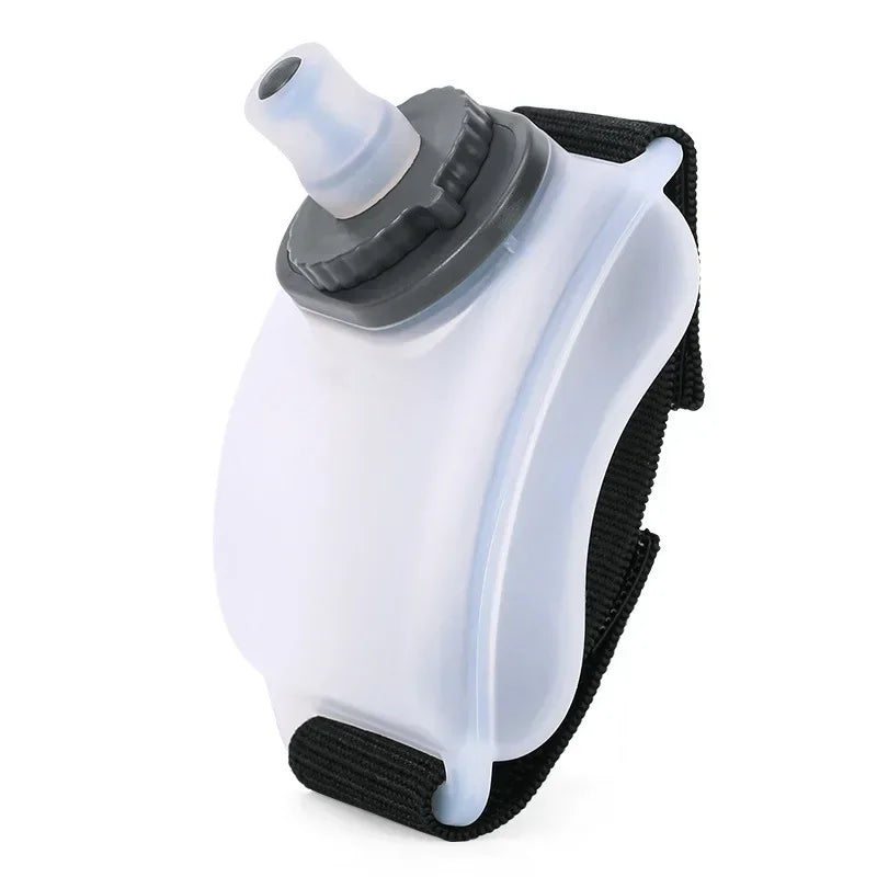 Outdoor Sports Wrist Kettle 200ml Hydrating Gadget for Cycling Marathon Camping Rock Climbing Portable Hands Free Water Bottle
